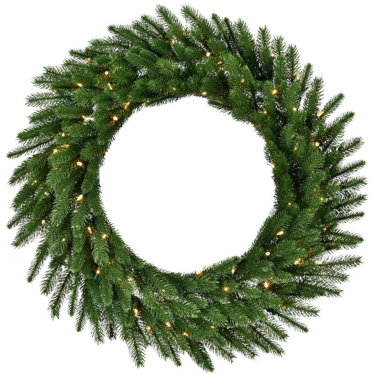 Green fir wreath