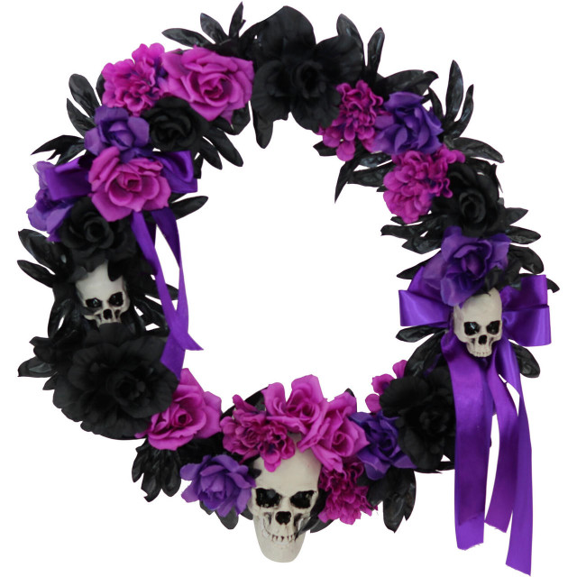 Skull wreath