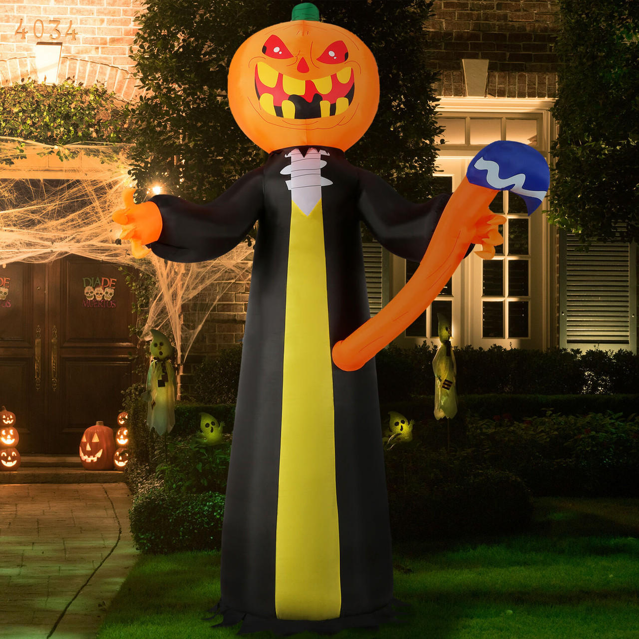 Jack O Lantern Reaper Inflatable