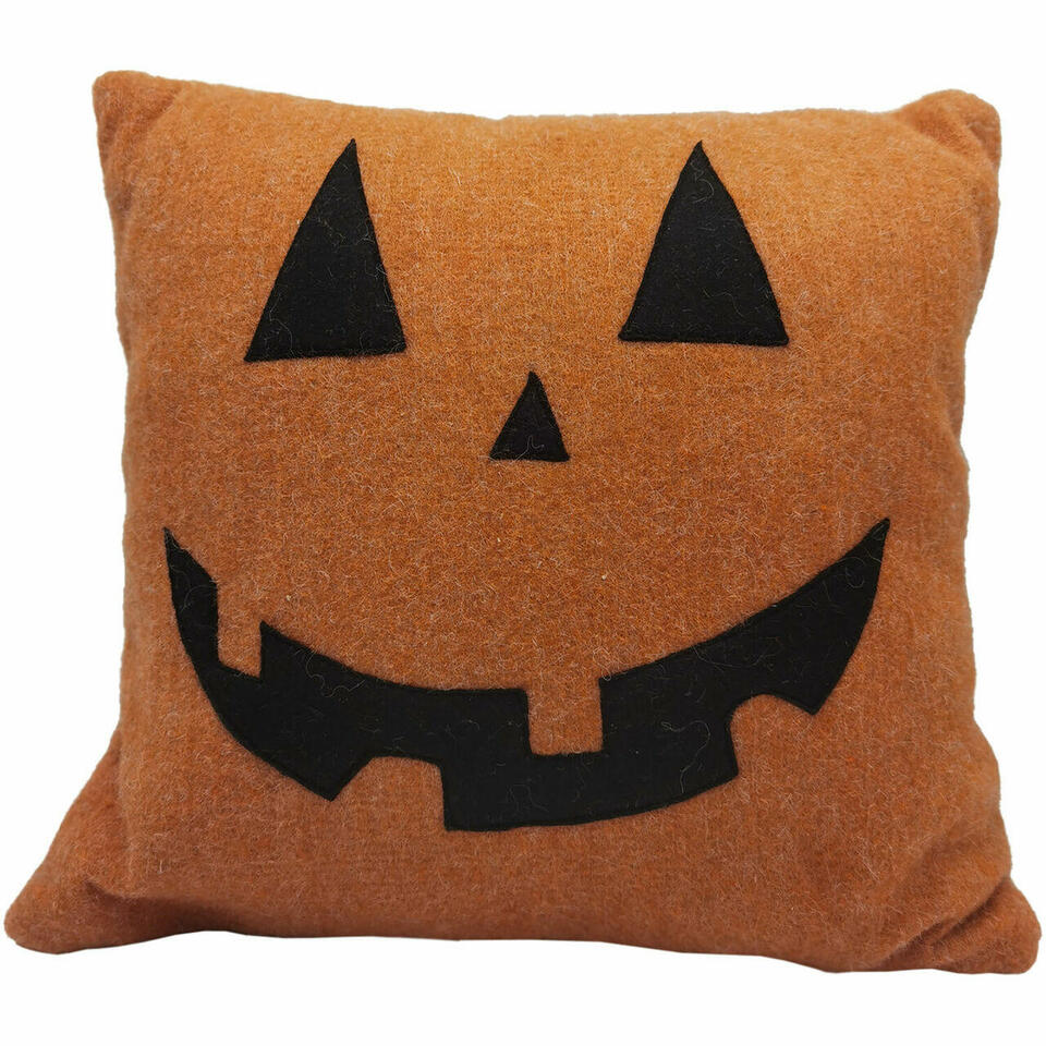 Haunted Hill Farm Jack O Lantern Accent Pillow