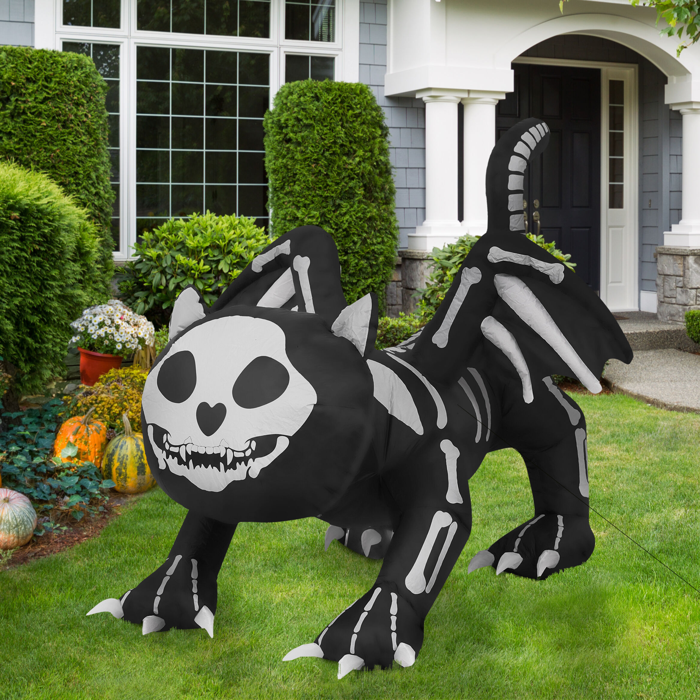 Cat skeleton inflatable