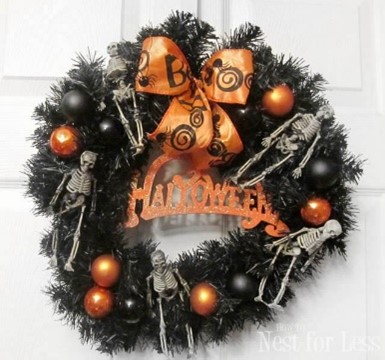 Halloween wreath